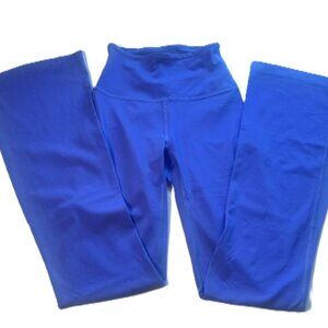 Lululemon Groove Nulu Super High Rise Flare Pant Sz 0 Psychic Blue 29” Inseam
